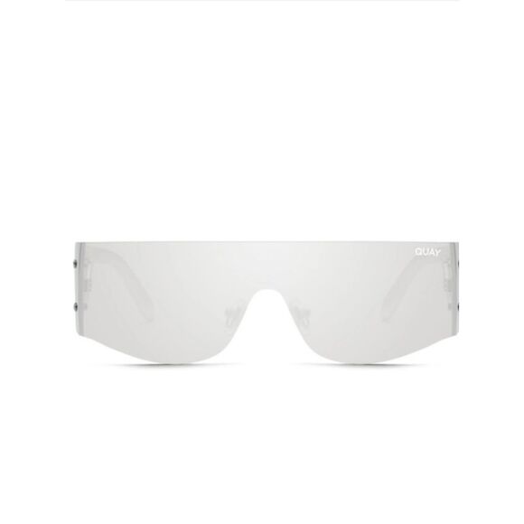 Quay Australia New Wave Sunglasses- Silver/Silver main image 7